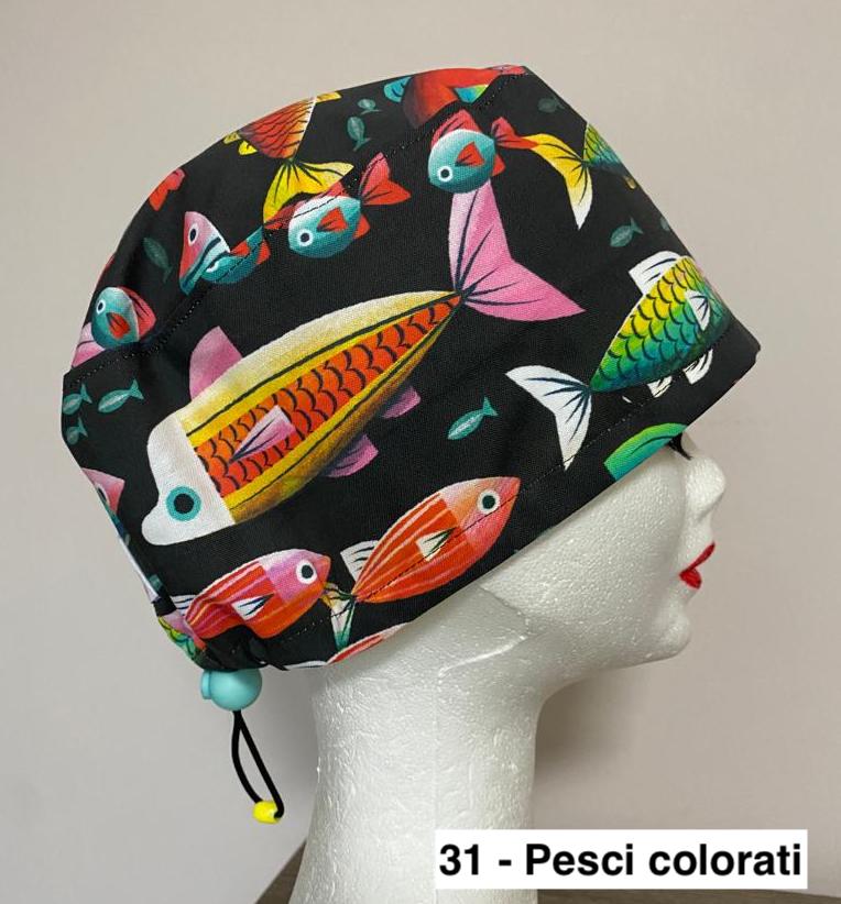 Cuffia chirurgica   Pesci colorati  n 232