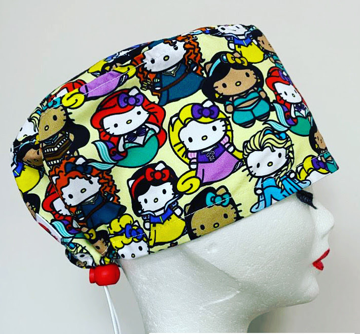 Cuffia chirurgica  Hello kitty principesse   n 121