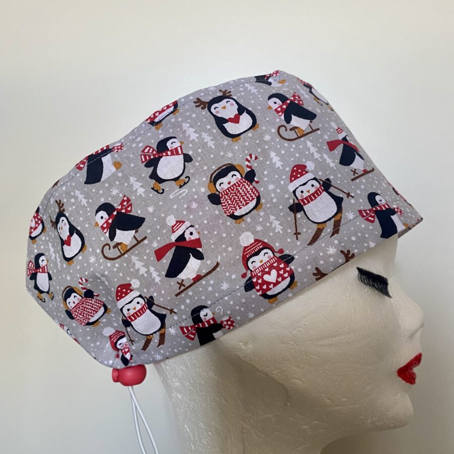 Cuffia chirurgica  PINGUINI DI NATALE  N16N