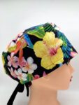Cuffia chirurgica Fiori tropicali  n 97