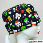 Cuffia chirurgica  DENTI NATALE N 22N