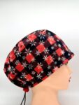 Cuffia chirurgica  NATALE TARTAN SCOZZESE  n 13N