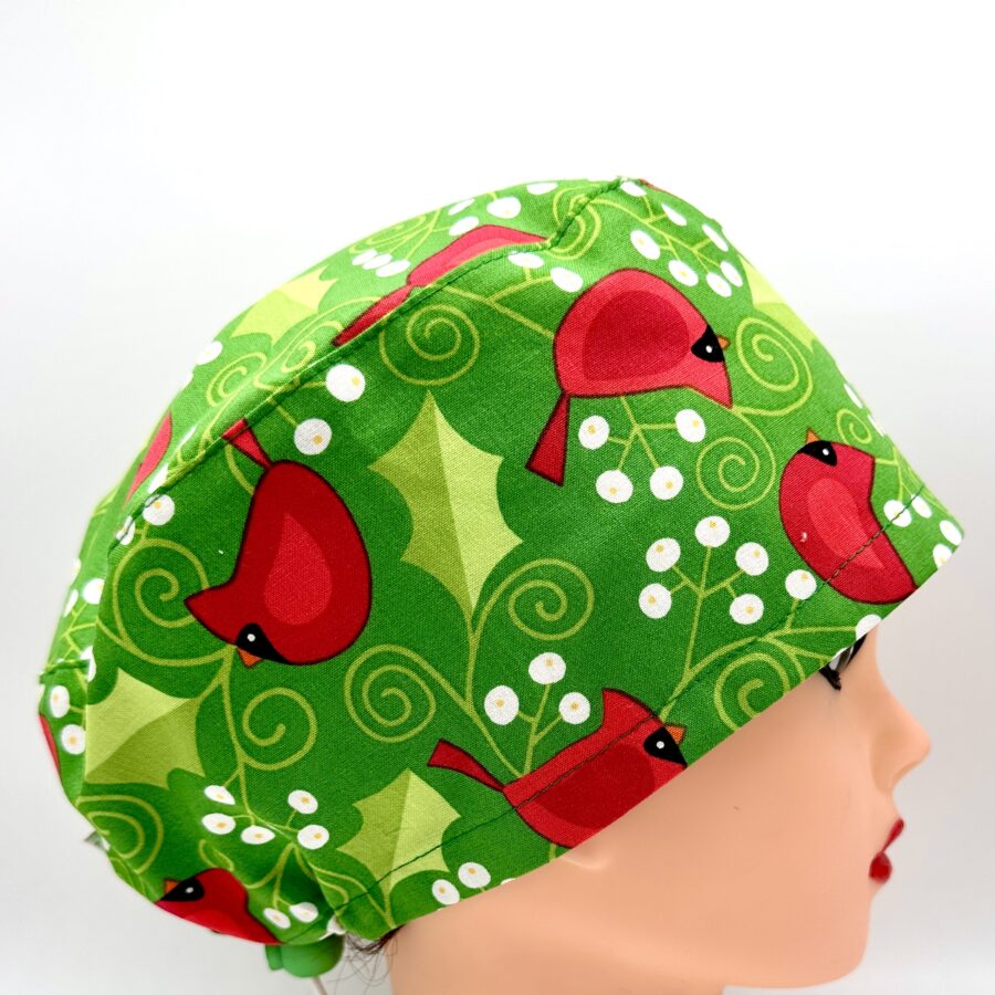 Cuffia chirurgica NATALE  UCCELLINI VISCHIO n 8N