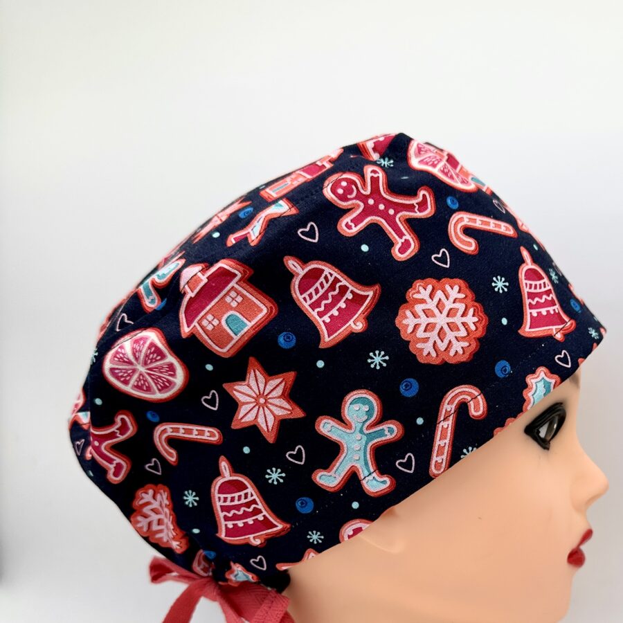 Cuffia chirurgica  NATALE PAN DI ZENZERO n 6N