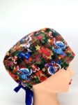 Cuffia chirurgica  NATALE  STITCH TARTAN n. 24N