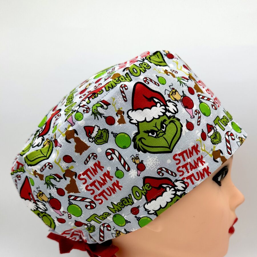 Cuffia chirurgica  NATALE  GRINCH THE MEAN ONE N 29N