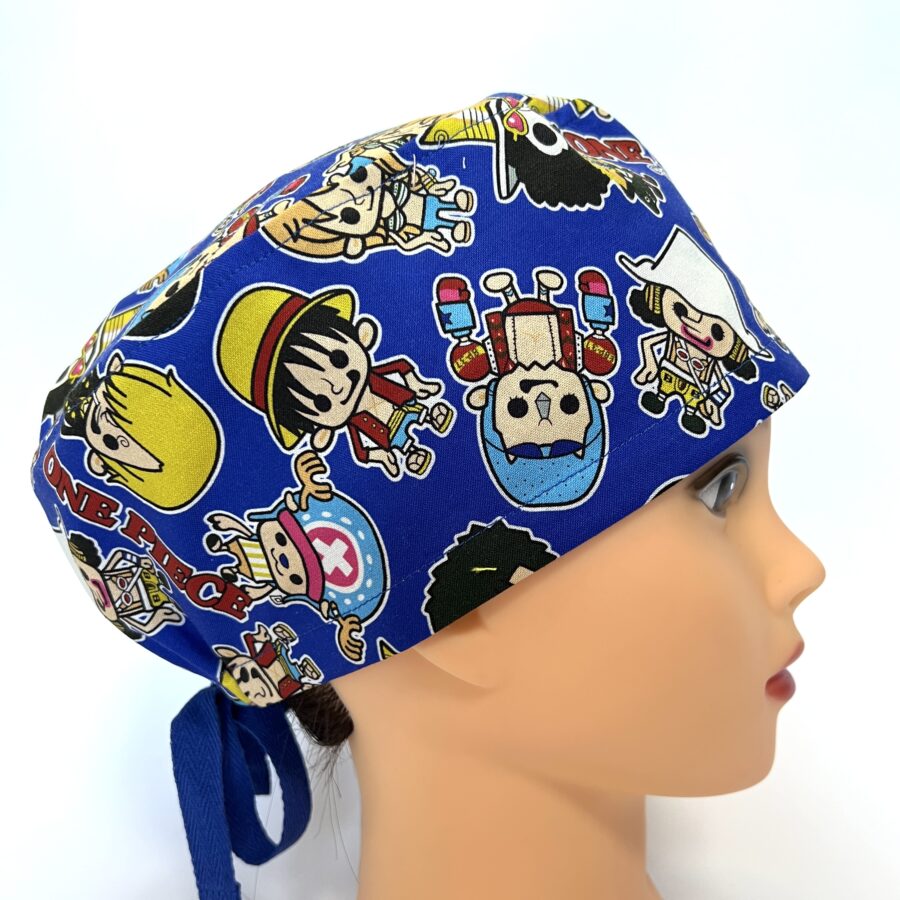 Cuffia chirurgica ONE PIECE SFONDO BLU N 192