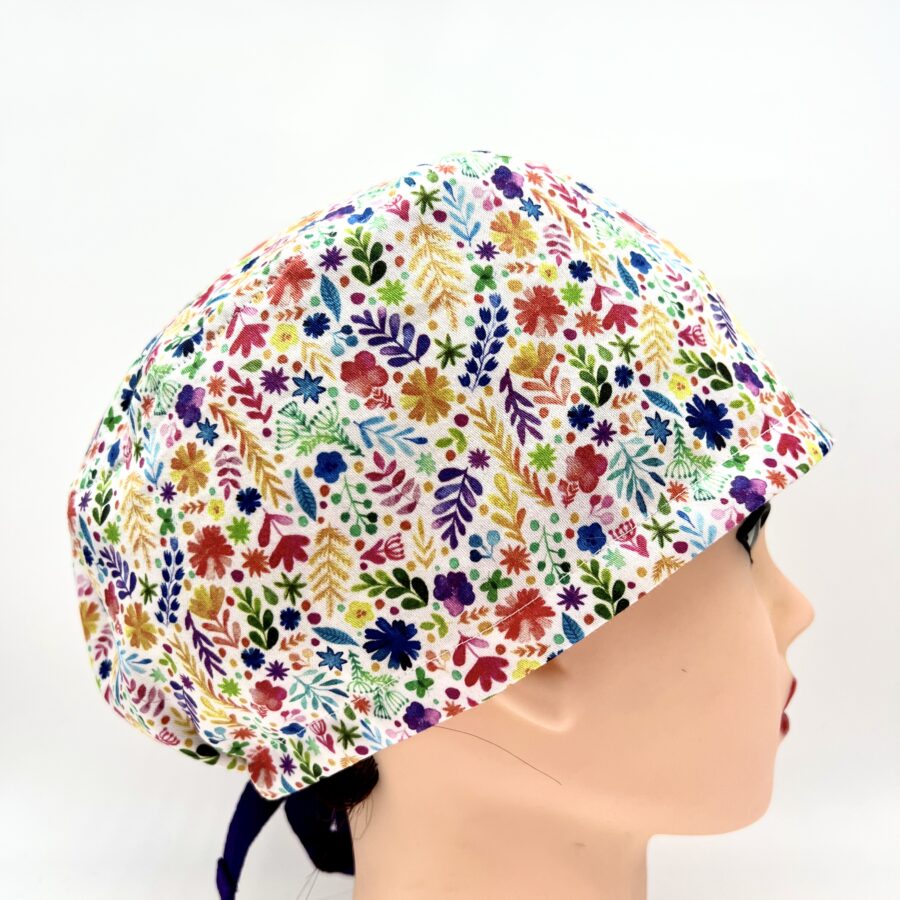 Cuffia chirurgica  fiori N 88