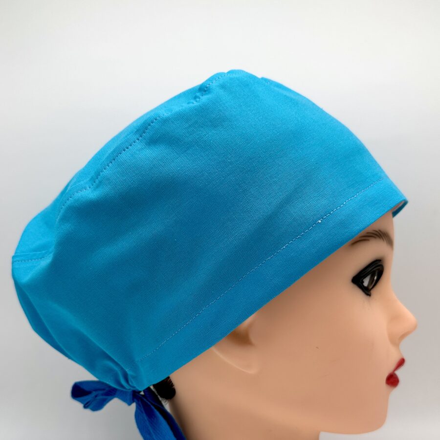 Cuffia chirurgica  Tinta unita Azzurra n 191