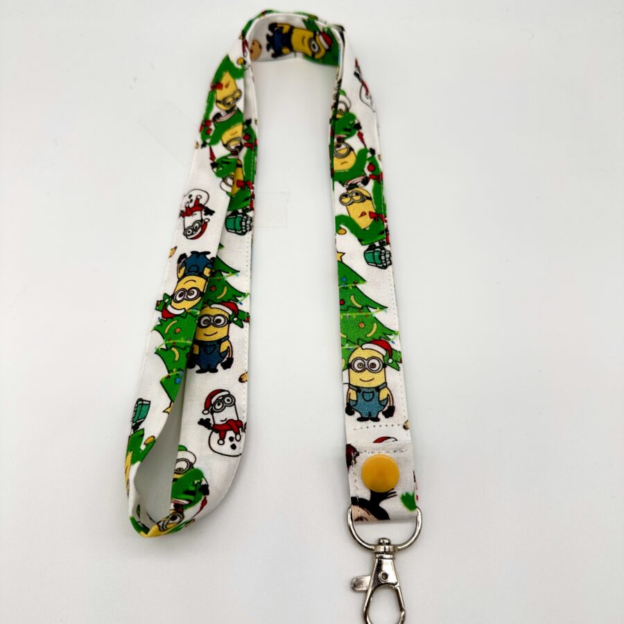 PORTA BADGE  Minions Natale