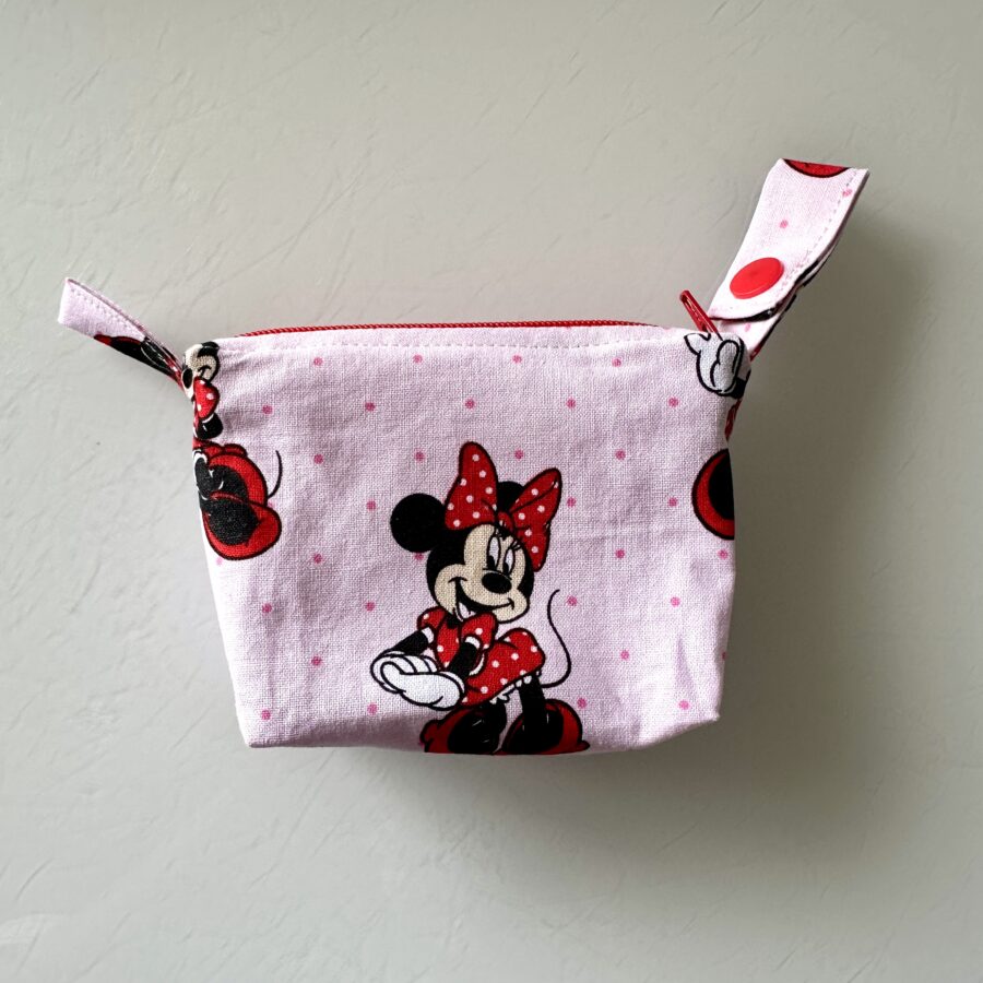 PORTA BADGE  MINNIE ROSA