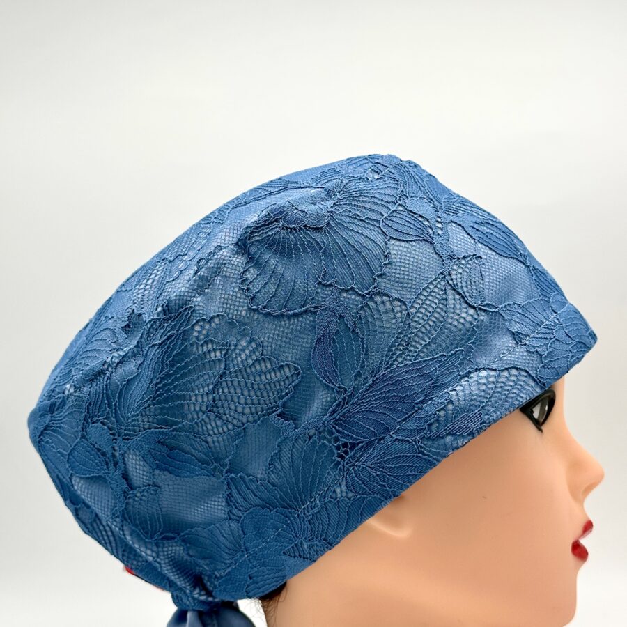 Cuffia chirurgica    Fantasie in seta e pizzo Max Mara